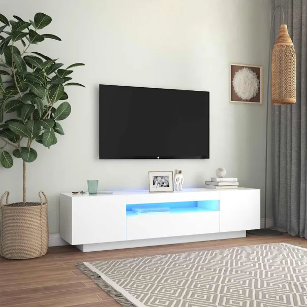 TV-Schrank mit LED-Leuchten - Bild 1 / 3
