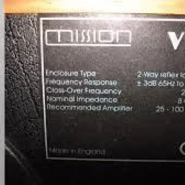 V6C Mittel Lautsprecher Mission Holz EDEL MISSION- CVENTER - V6C Lautsprecher - Bild 3 / 9