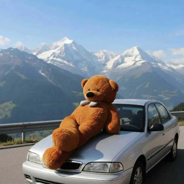 XXL Teddybär 230 cm Plüschtier Teddy 🎁 Geschenk - Bild 1 / 1