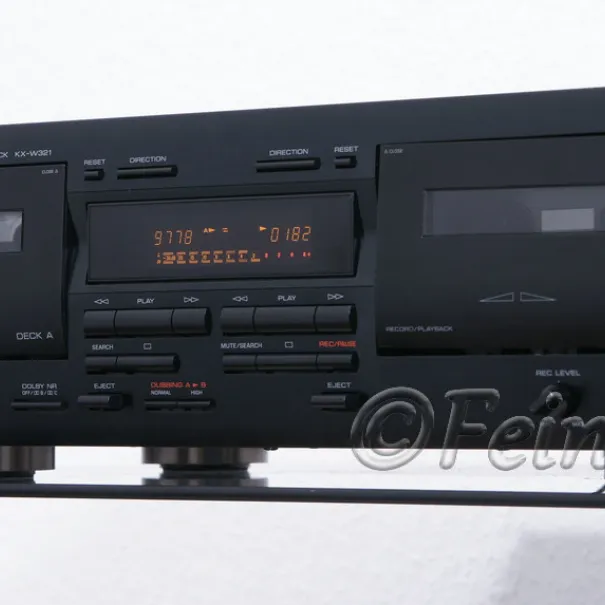 Yamaha KX-W 321 Kassettendeck schwarz Dolby B/C - Bild 4 / 12