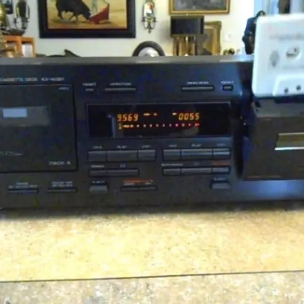 Yamaha KX-W 321 Kassettendeck schwarz Dolby B/C - Bild 3 / 12