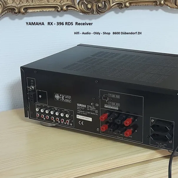 y a m a h a   receiver  rx-396 rds  black inkl. fb anleitung - Bild 3 / 12