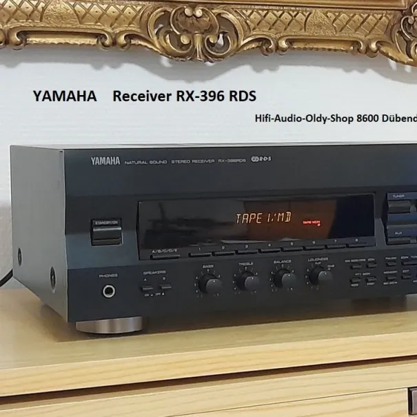 y a m a h a   receiver  rx-396 rds  black inkl. fb anleitung - Bild 1 / 12