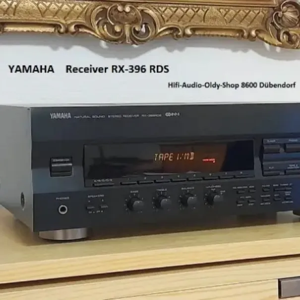 y a m a h a   receiver  rx-396 rds  black inkl. fb anleitung - Bild 4 / 12