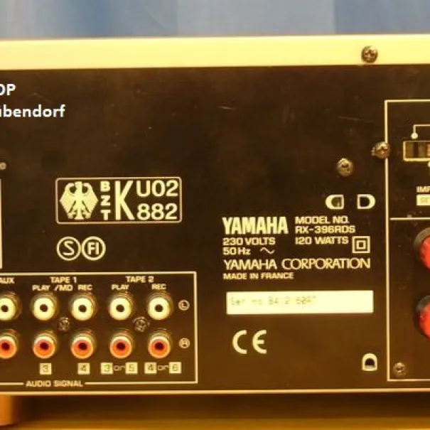 yamaha- receiver-verstärker titan silber edel inkl. - Bild 8 / 16