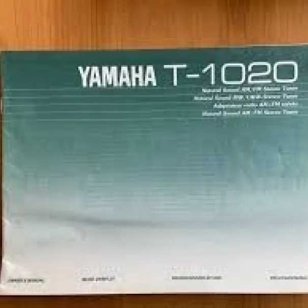 yamaha tuner - hifi - t 1020 black - Bild 2 / 11
