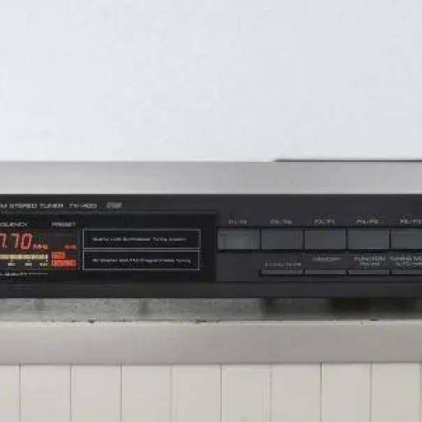 Yamaha TX-400 TX 400 Natural Sound AM FM Stereo Tuner in Schwarz - Bild 3 / 11