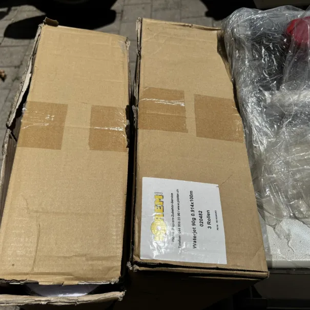 Zu verkaufen 5 Rollen Waterjet Papier 90g – 0.914 - Bild 1 / 1