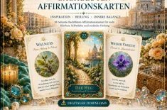 38 Bachbl&uuml;ten Affirmationskart...