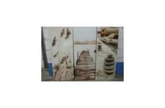 3 x Glas Bilder 1x Stein 1x St...
