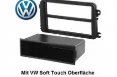 405074 Einbaurahmen Doppel 1 Din VW Seat Skoda