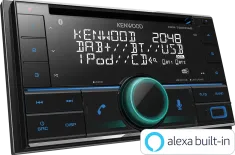 Autoradio Doppel DAB+ BT USB Aux Color inkl. Antenne Kenwood