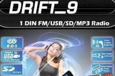 Autoradio - Drift 9 DR7095 FM USB MP3 SD Car Player