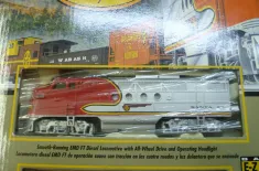 Bachmann Modellbahn Santa Fe Flyer Spur HO Packung