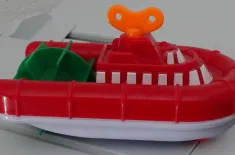 Badeboot zum Aufziehen