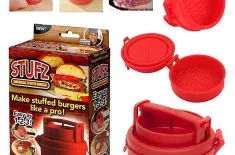 Burgerpresse f&uuml;r gef&uuml;llte Hamb...