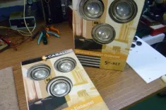 CASALUX Spot Lampen 5x 50 Watt 5 Einbauspots OVP