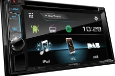 DDX4017 DAB Test in Car HiFi Kenwood Neu