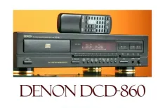 DENON DCD 860 Black CD Player black 20 Bit 8 Times Over
