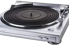 DENON  PLATTENSPIELER  Modell: DP 29 F TOP silber