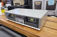 Doppel Kassetten TAPE Technics RS-B33 W silber