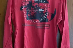 Gr. 164/170 rotes Langarm-Shir...