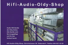 Hifi – Audio -Oldy Shop 8600 Dübendorf