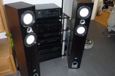 Hifi Standboxen Edles Design 3 Weg Bass Rohr Shock Ware