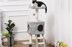 Katzenkratzbaum mit Leiter Liegeplatz Neu OVP