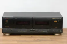 LUXMANN Doppel Tape Kassetten Deck Modell: K-235 W Autoreverse CD Syncro