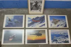 Milit&auml;r Flugzeugbilder 1x Hunt...
