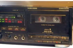 PIONEER- DOPPEL-CASSETT-DECK- CT-W630 R