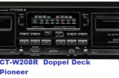 Pioneer Doppel Tape Top Modell...