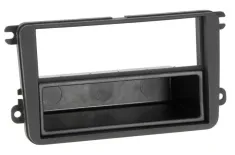 radioblende seat, skoda, vw, 2-din mit fach neu ovp