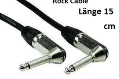 Rockcable Abgewinkelt Jack 15 ...