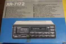 SONY - Autoradio Cassette + Diebstahlsicherung XR 7172
