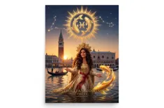 Sternzeichen-Poster – Die Venezianische Göttin (alle 12 Zeichen)