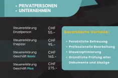 Steuererklärung professionell ausgefüllt