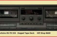 Technics - RS TR 333 Kassetten Tape Doppel Tape Kassetten