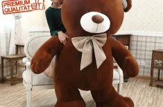 Teddybär XXL 210 cm dunkelbraun 🧸
