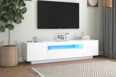 TV-Schrank mit LED-Leuchten