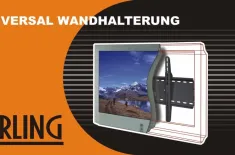 Universal Halter Neigbar - PLASMA - LCD -TV -WANDHALTER Silber 30 bis 63 Zoll Neigbar