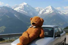 XXL Teddybär 230 cm Plüschtier Teddy 🎁 Geschenk